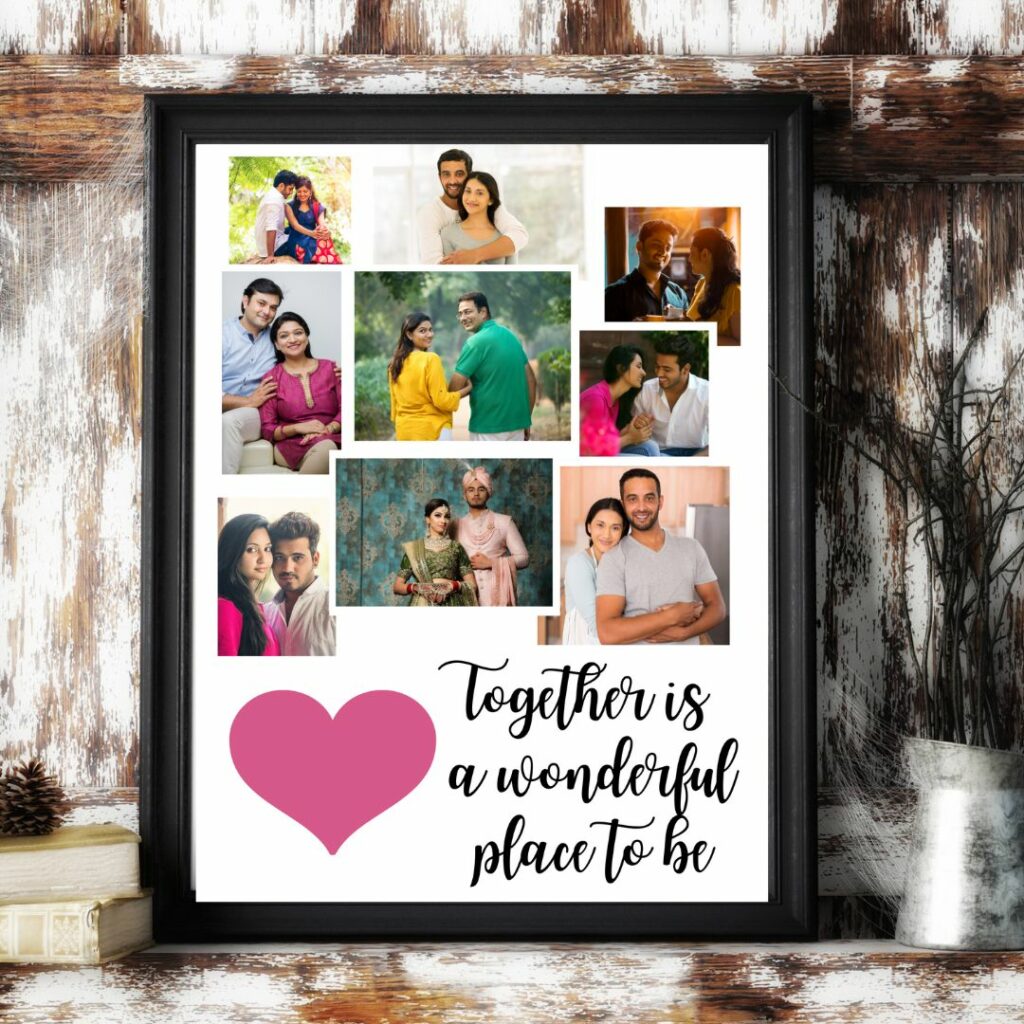 9 Pictures frame