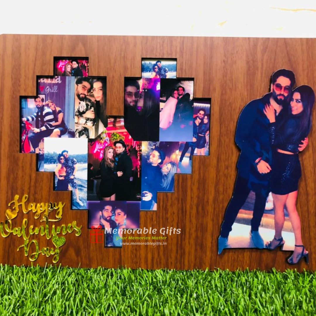 Heart LED Table Frame