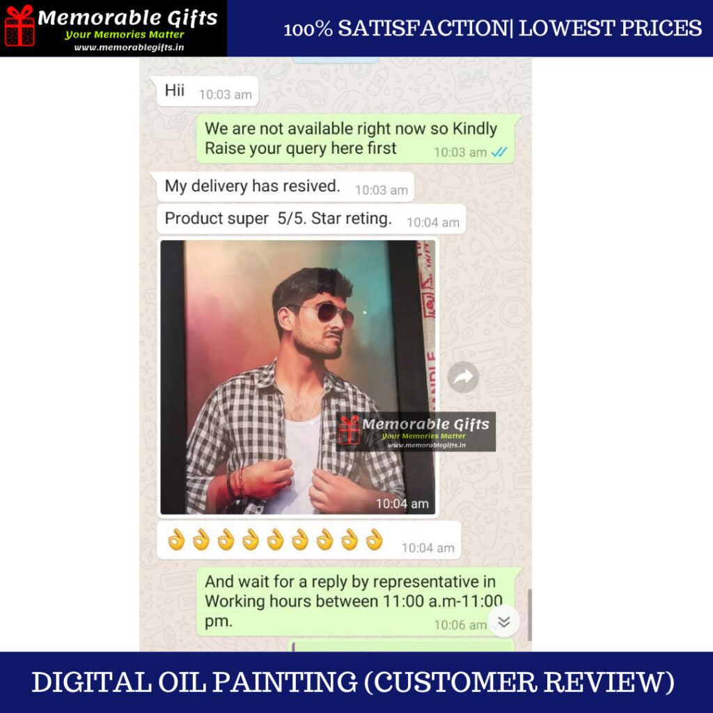Giftiliya Digital Painting (with frame)