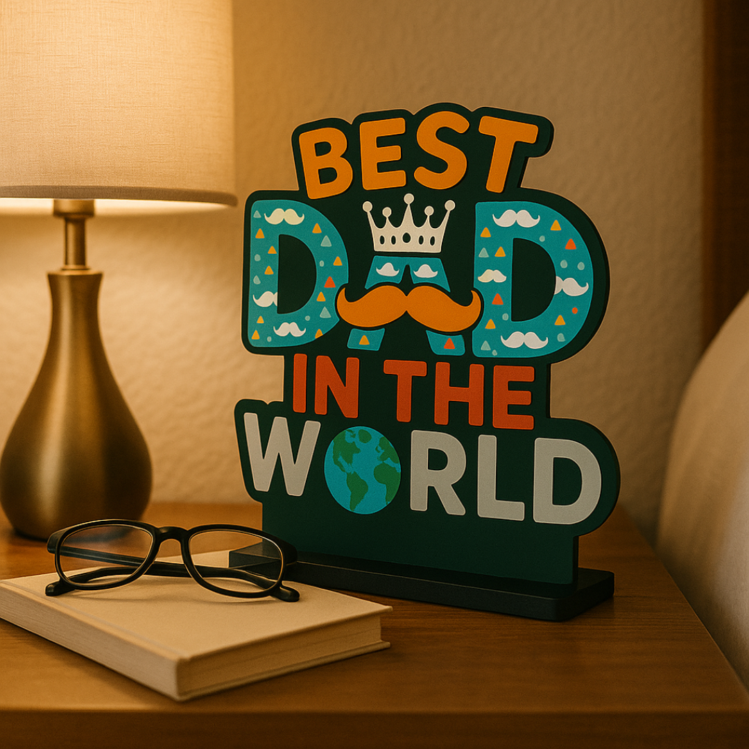 Best Dad In The World Table Top