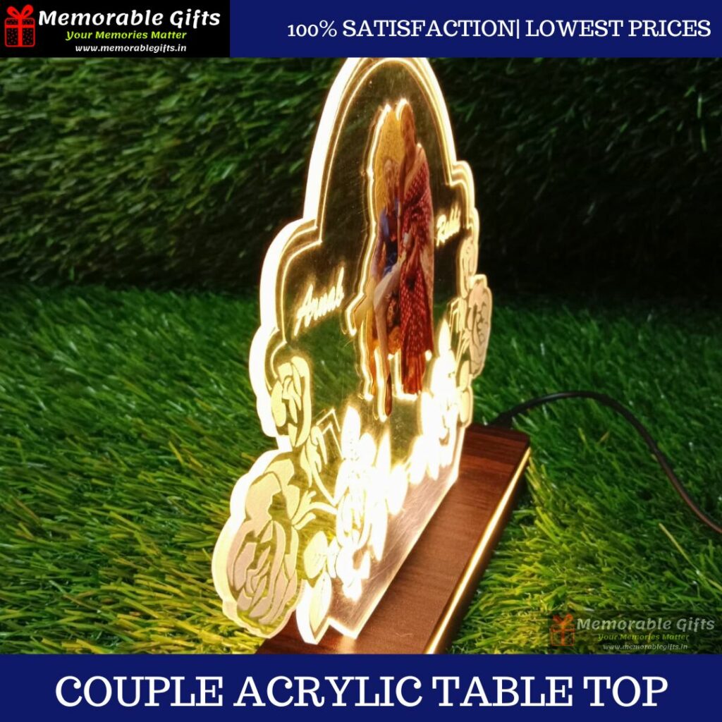 Couple Acrylic Table Top