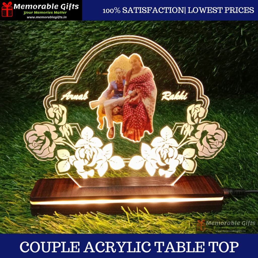 Couple Acrylic Table Top