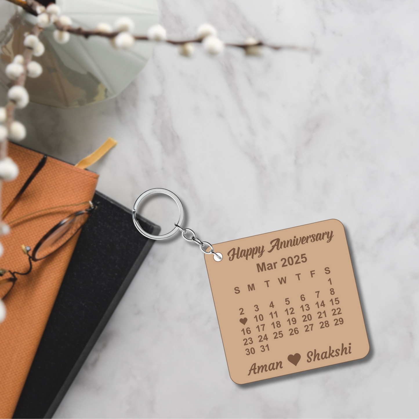 Calendar Keychain
