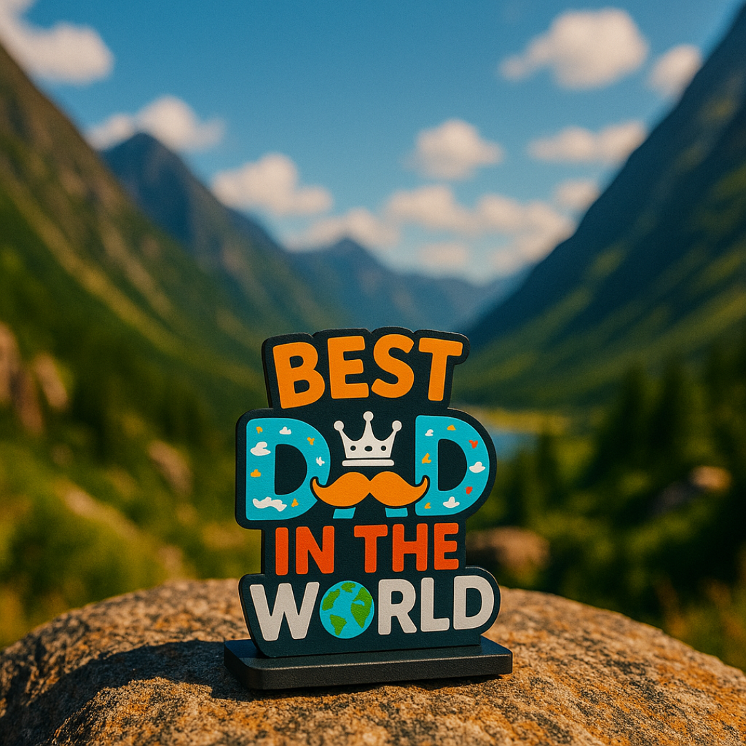 Best Dad In The World Table Top
