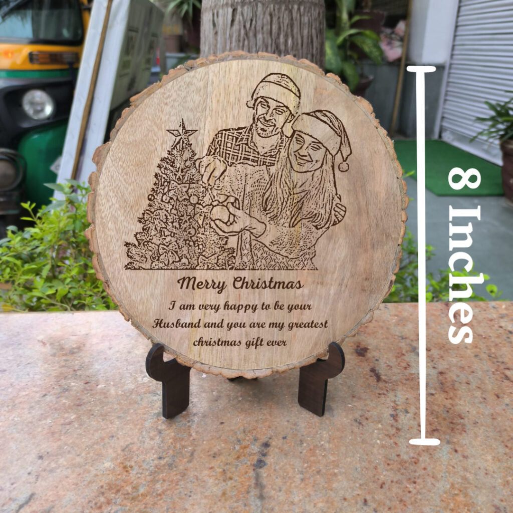 Giftiliya Photo Wood Log