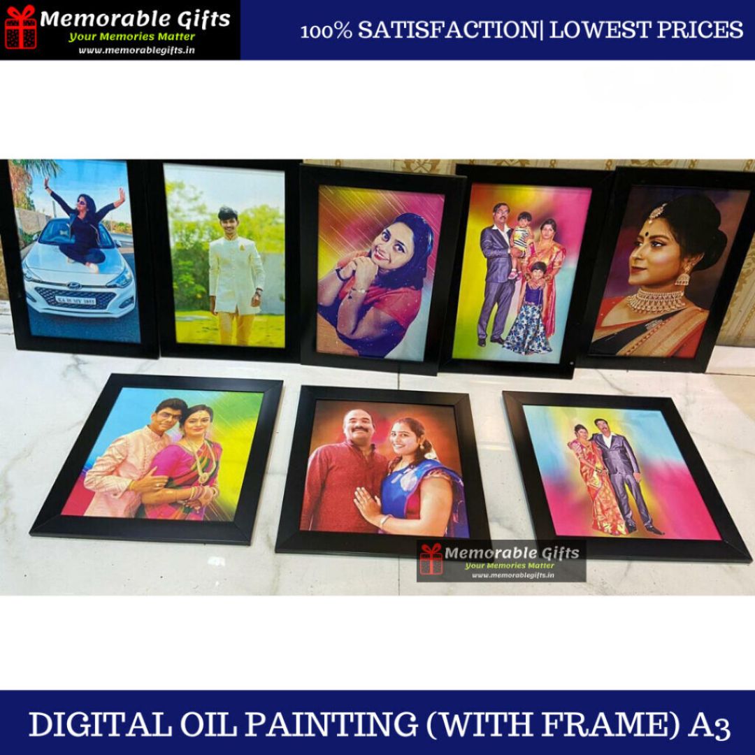 Giftiliya Digital Painting (with frame)