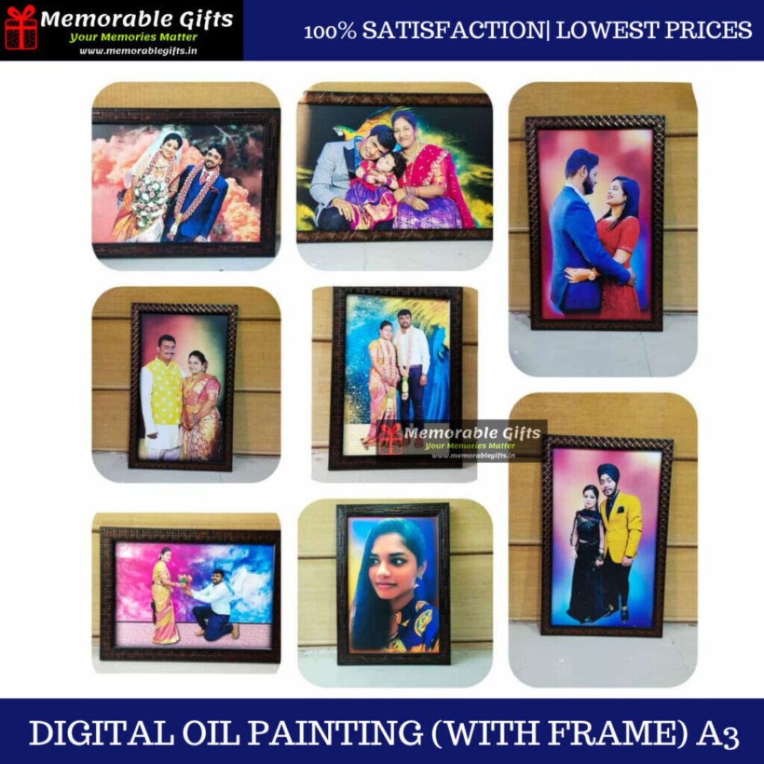 Giftiliya Digital Painting (with frame)