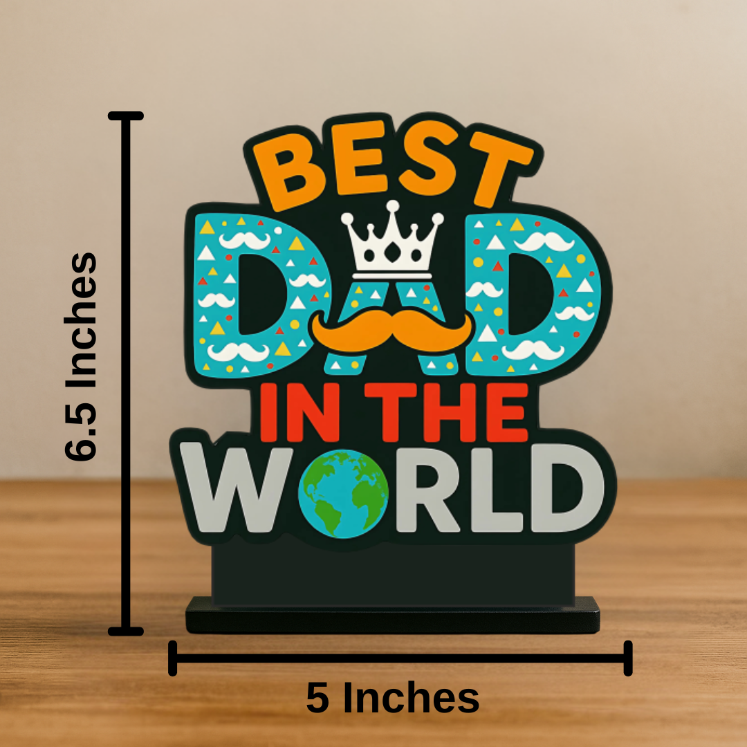 Best Dad In The World Table Top