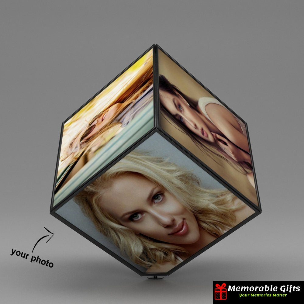 Rotating Photo Cube