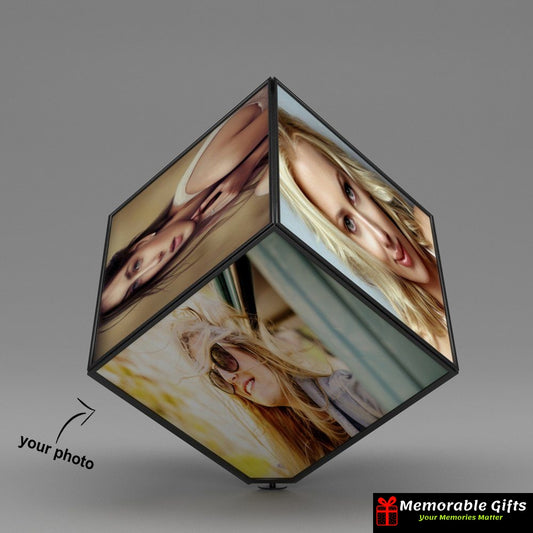 Rotating Photo Cube