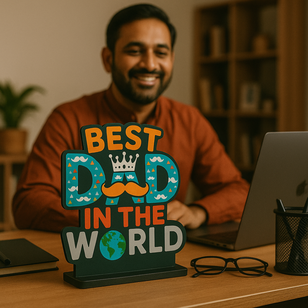 Best Dad In The World Table Top