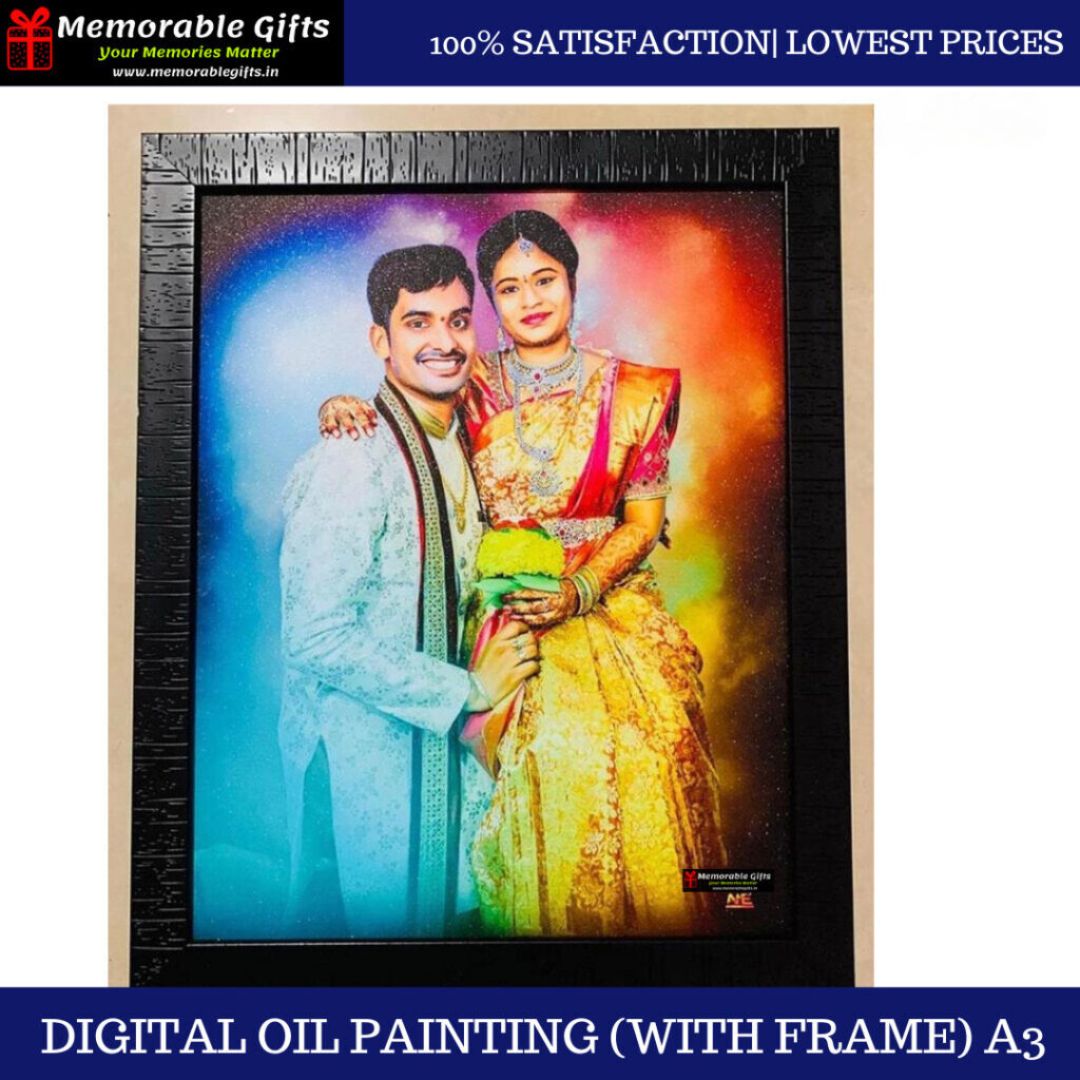 Giftiliya Digital Painting (with frame)