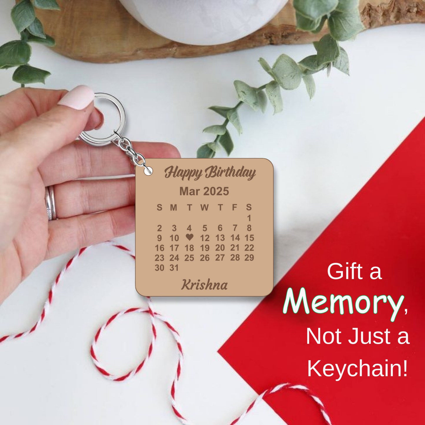 Calendar Keychain