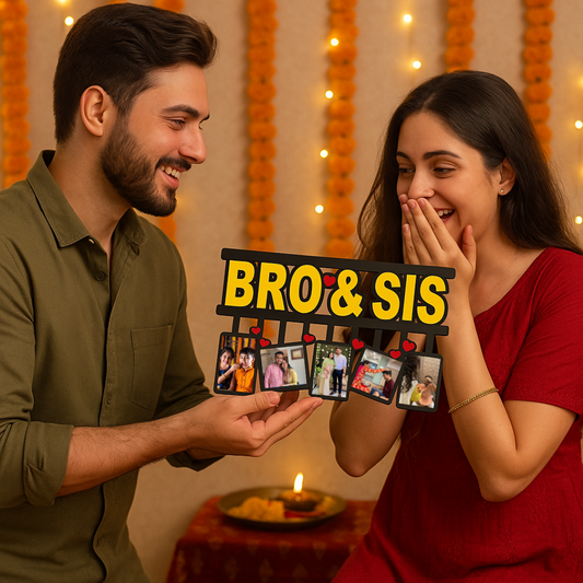 Bro & Sis Wall Hanging Rakhi