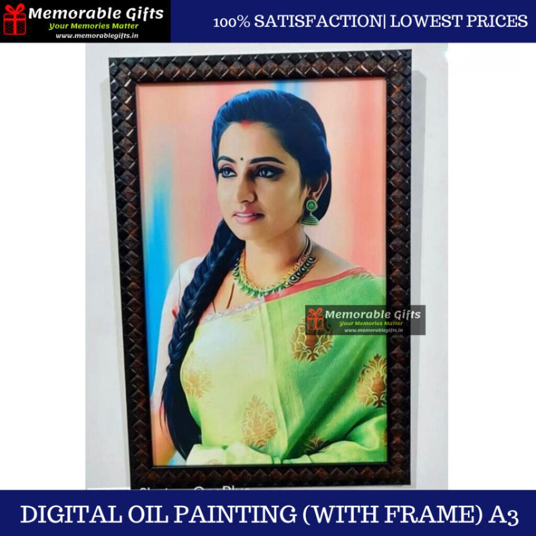 Giftiliya Digital Painting (with frame)