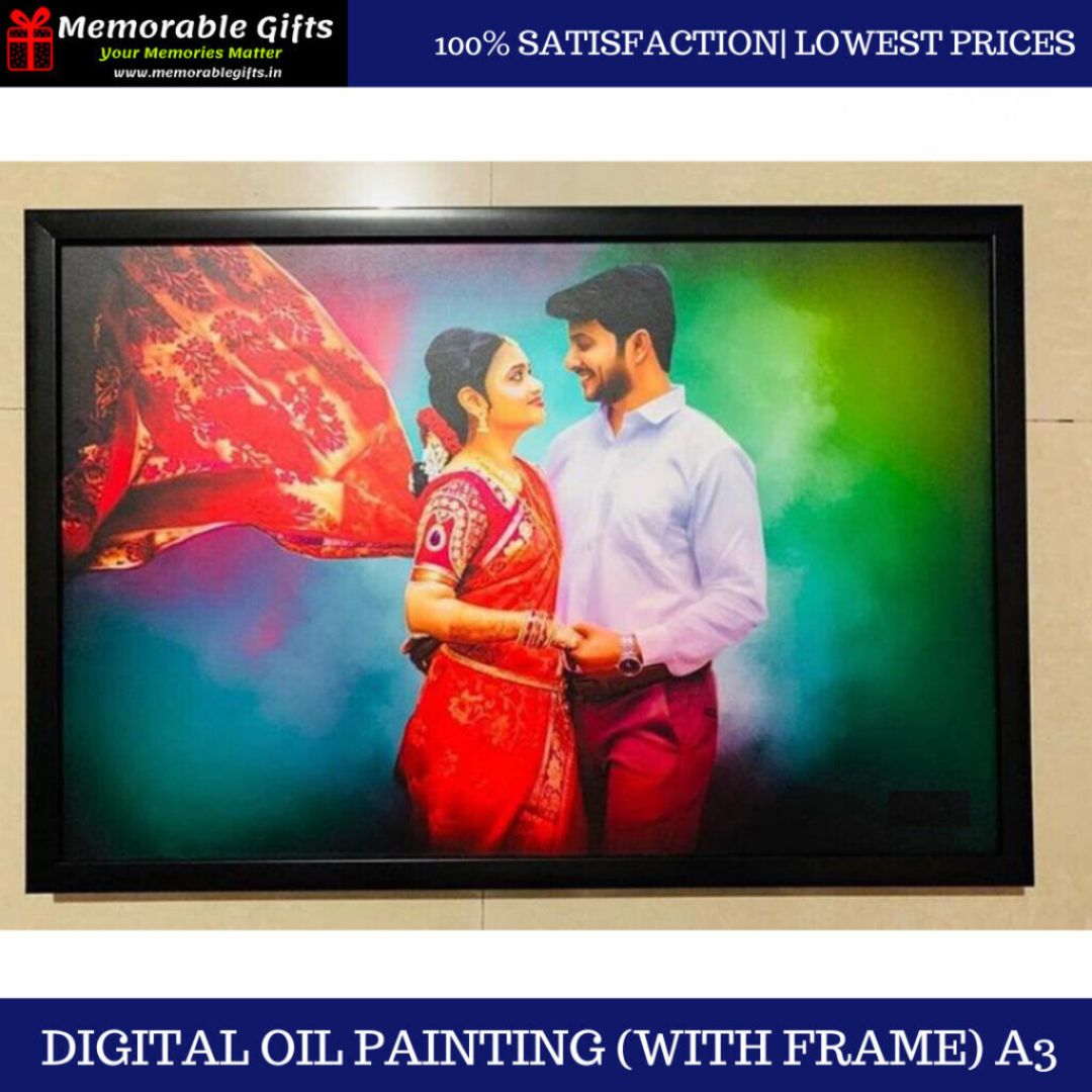Giftiliya Digital Painting (with frame)