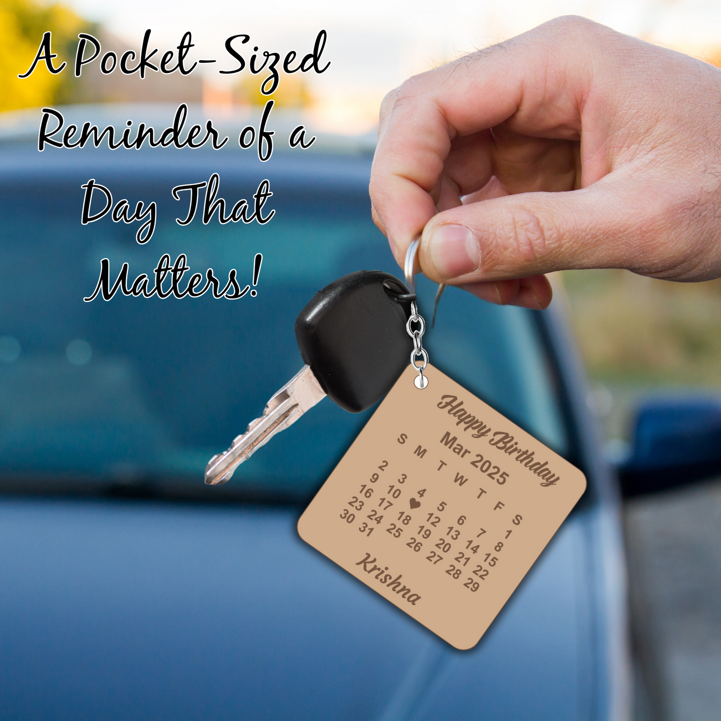 Calendar Keychain