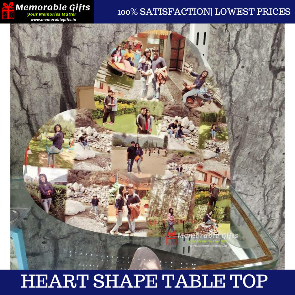 HEART SHAPE TABLE TOP