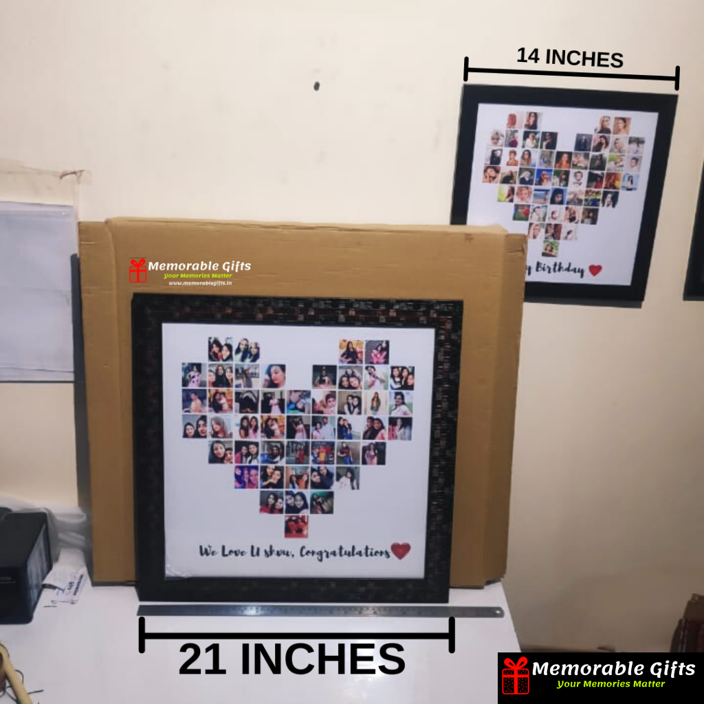 Giftiliya Heart Photo Frame