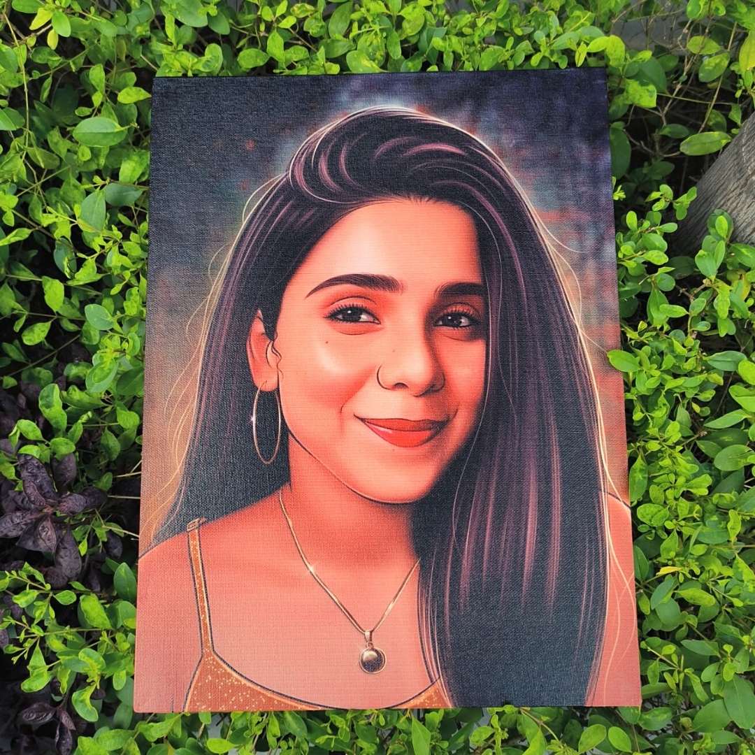 Digital Canvas Painting
