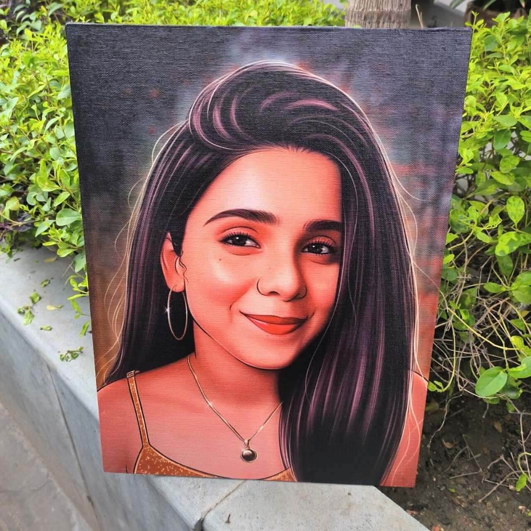 Digital Canvas Painting