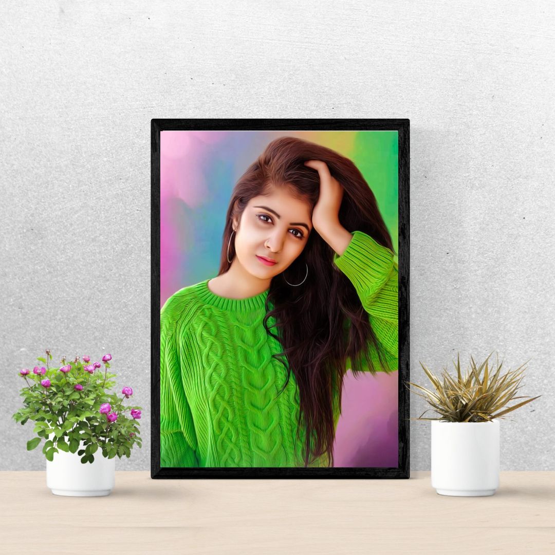 Giftiliya Digital Painting (with frame)