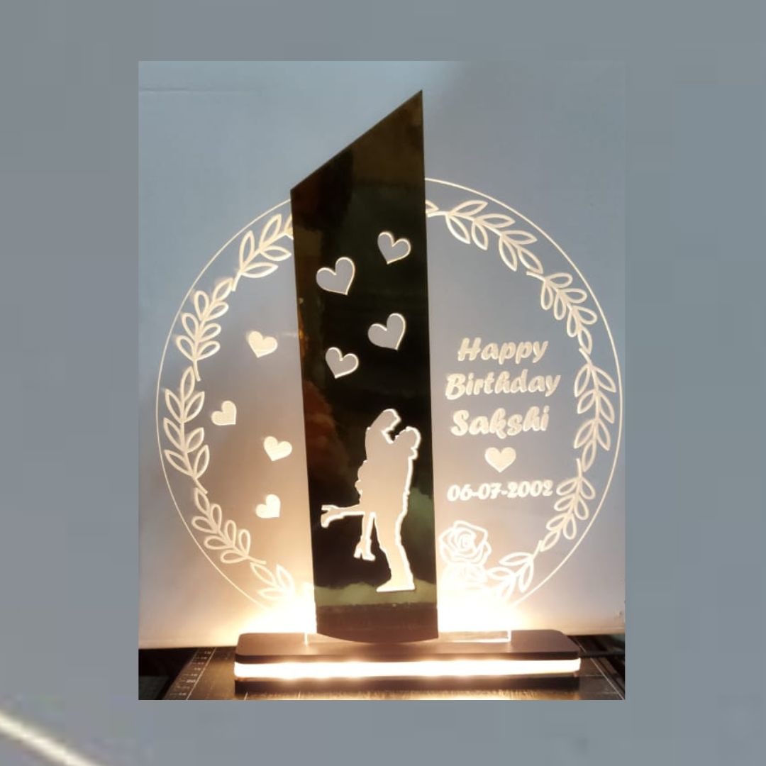 Birthday Lamp Circular