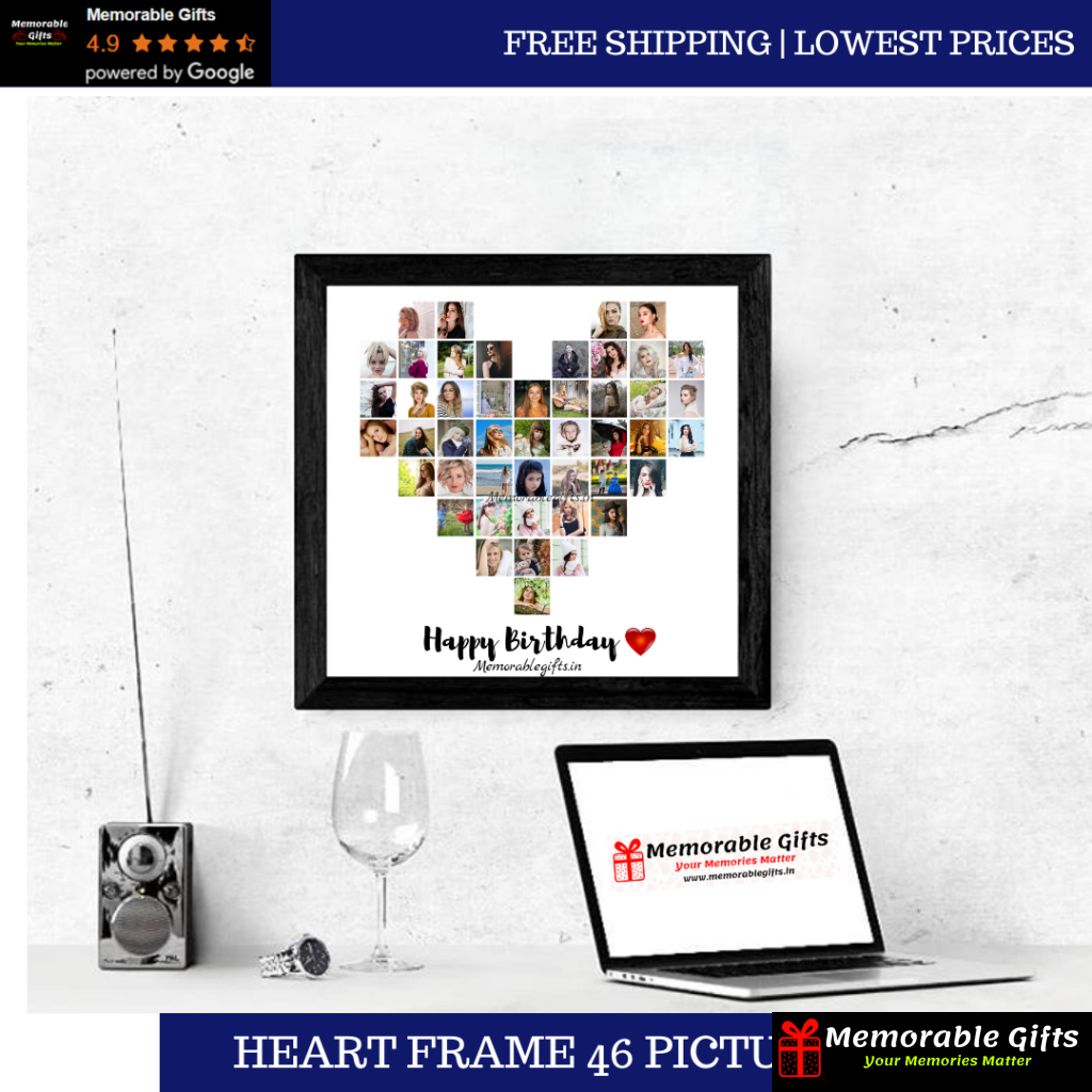 Heart Photo Frame (46 pictures)