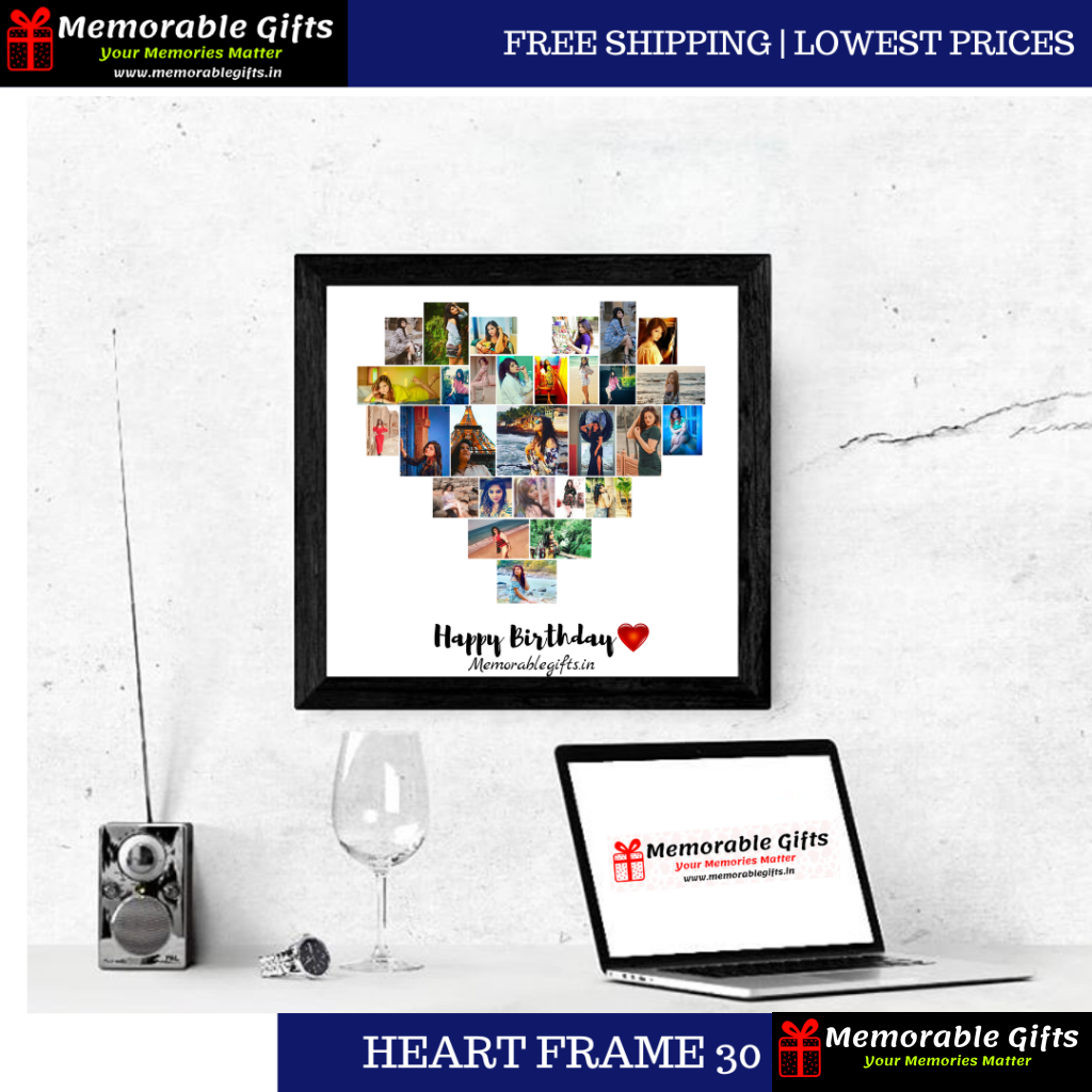 Giftiliya Heart Photo Frame