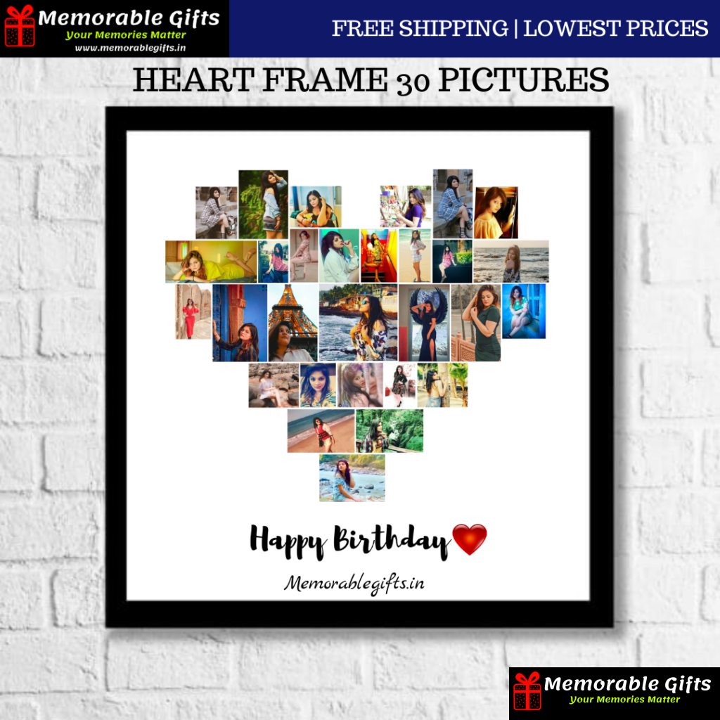 Heart Photo Frame (46 pictures)