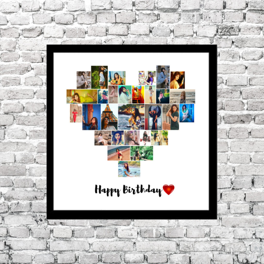 Giftiliya Heart Photo Frame