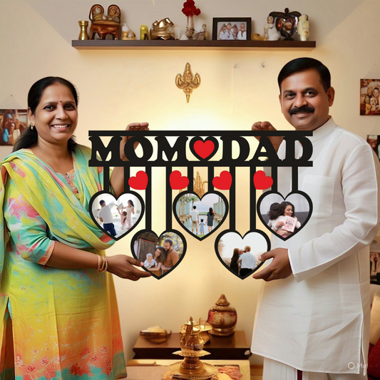 Mom Dad Wall Hanging