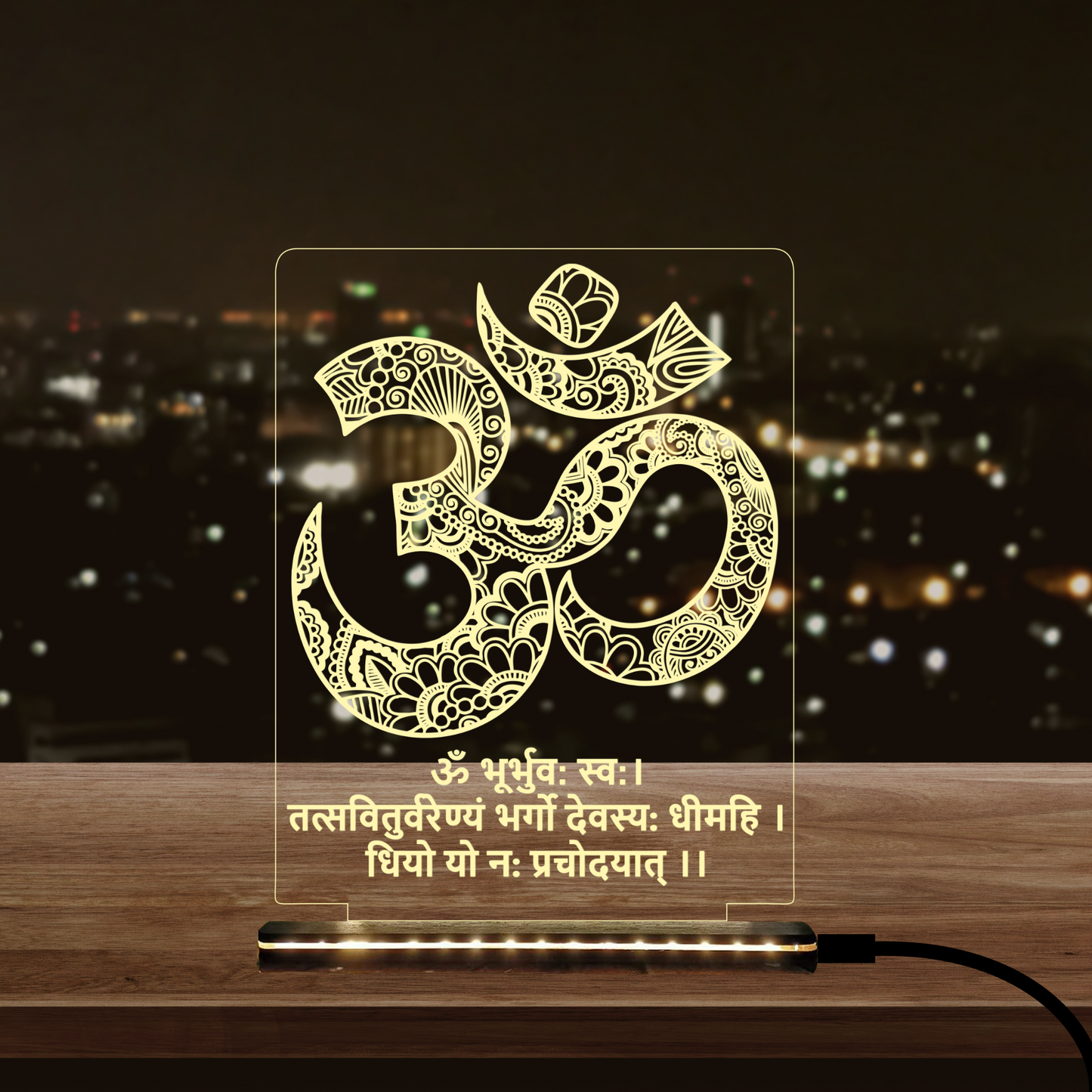 OM LED Gleam Art Table Top