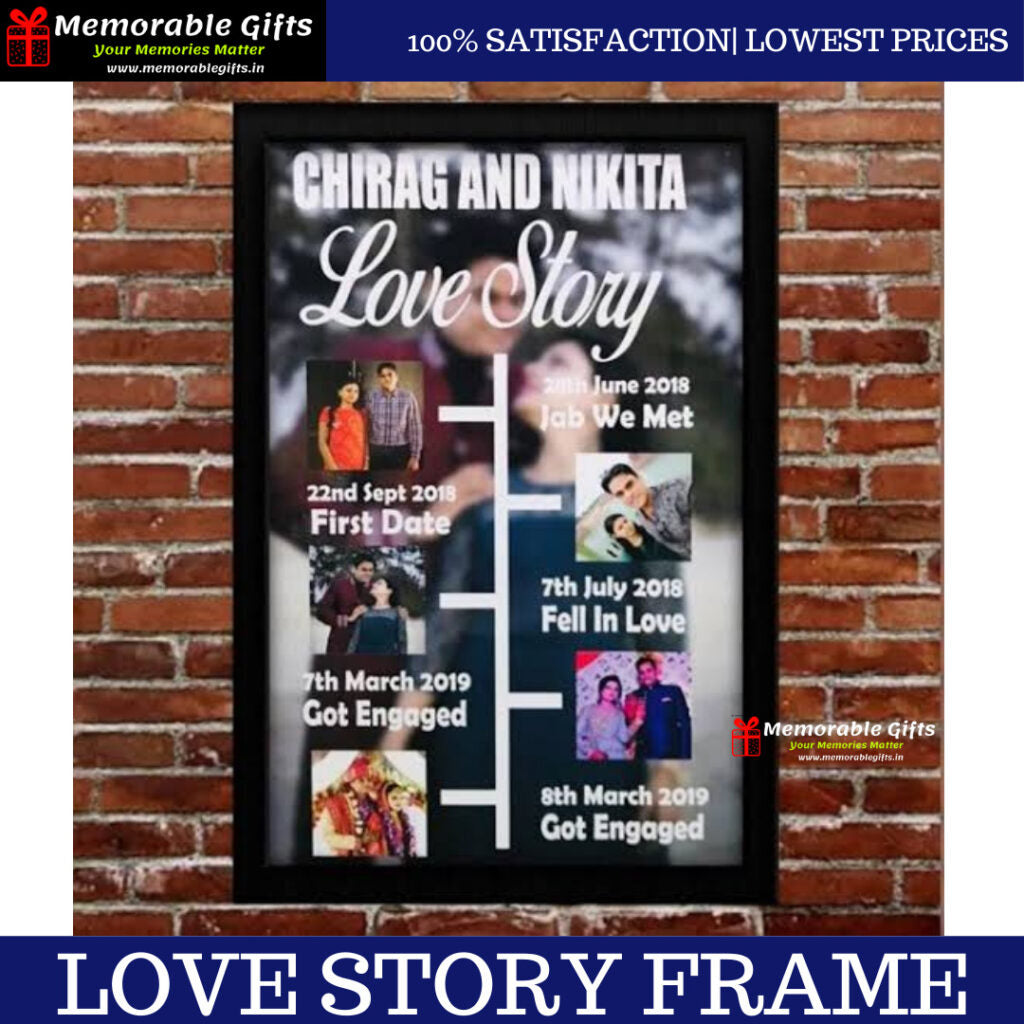 Giftiliya Love Story Frame