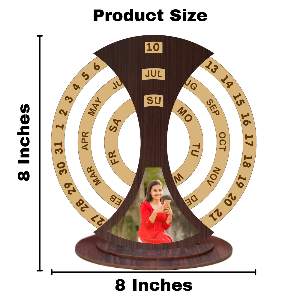 Giftiliya Wooden Calendar