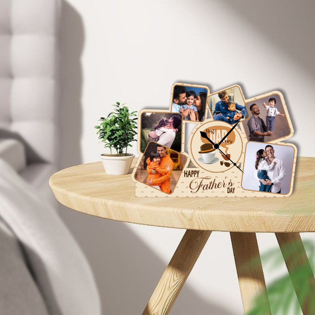 MDF Clock For Father's Day