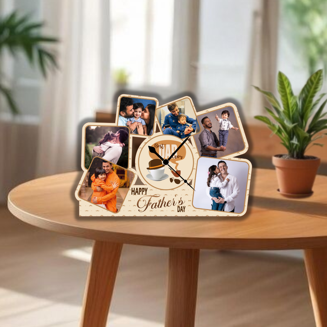MDF Clock For Father's Day