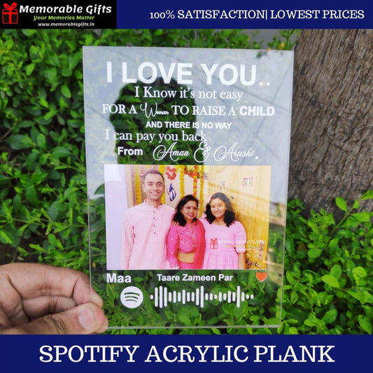 Spotify Acrylic Plank