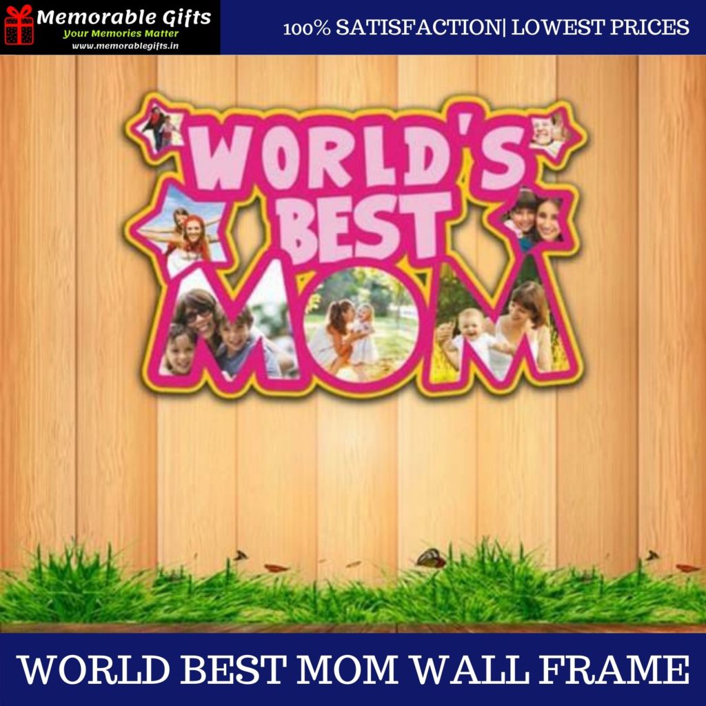 World Best Mom Wall Frame