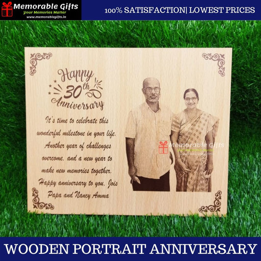 Giftiliya Anniversary Portrait 6*8 Inches