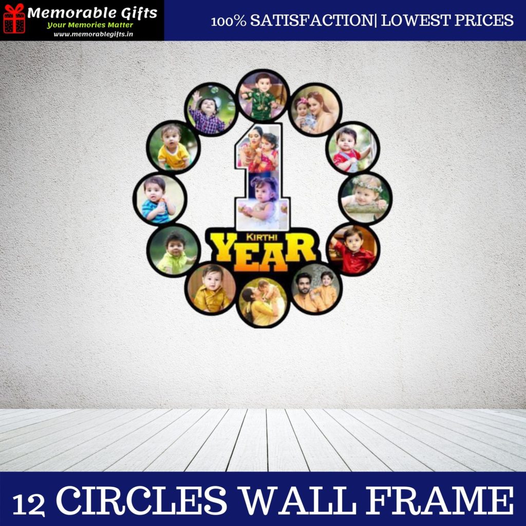 12 Circles Wall Frame