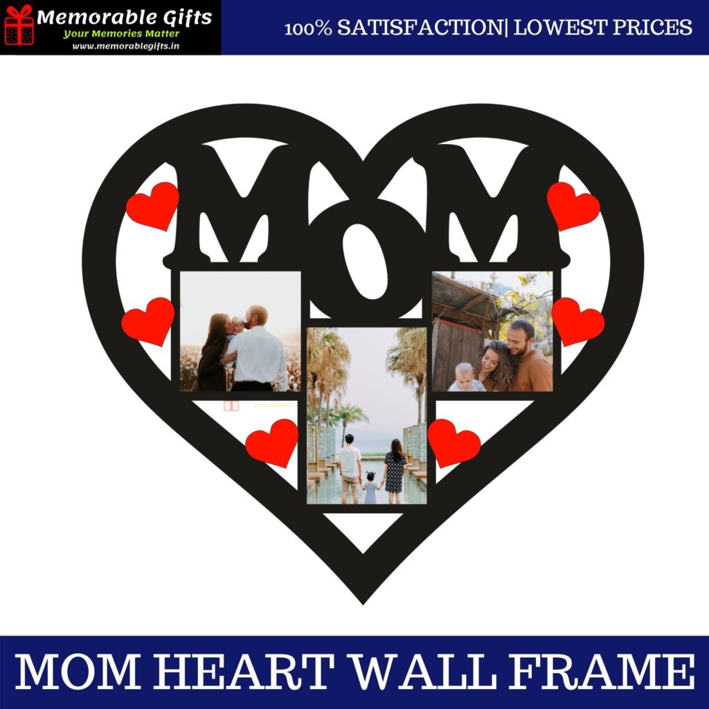 Mom Heart Wall Frame