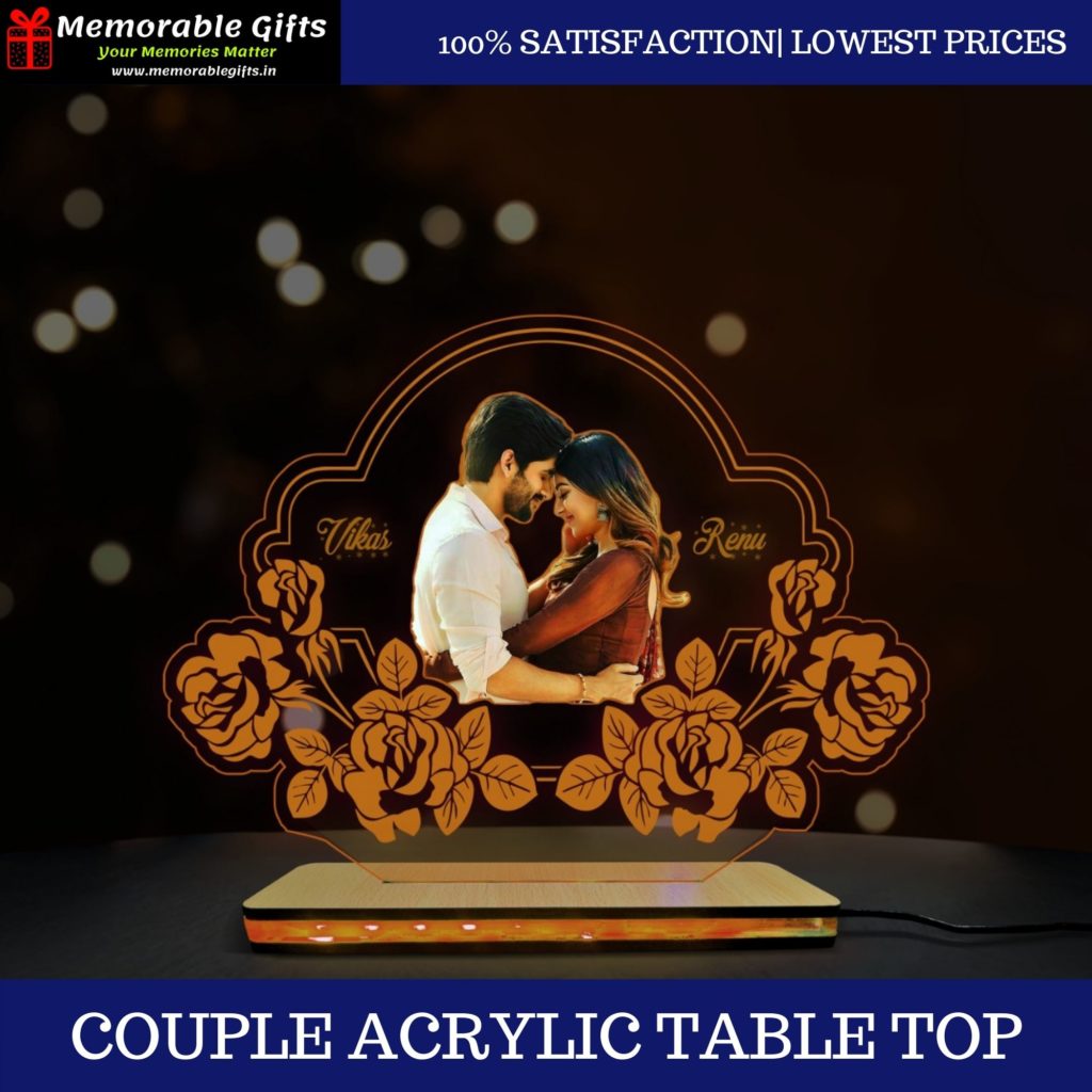 Couple Acrylic Table Top