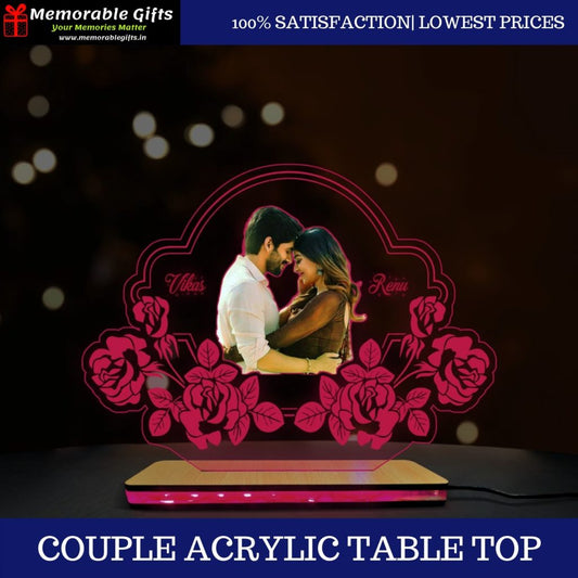 Couple Acrylic Table Top