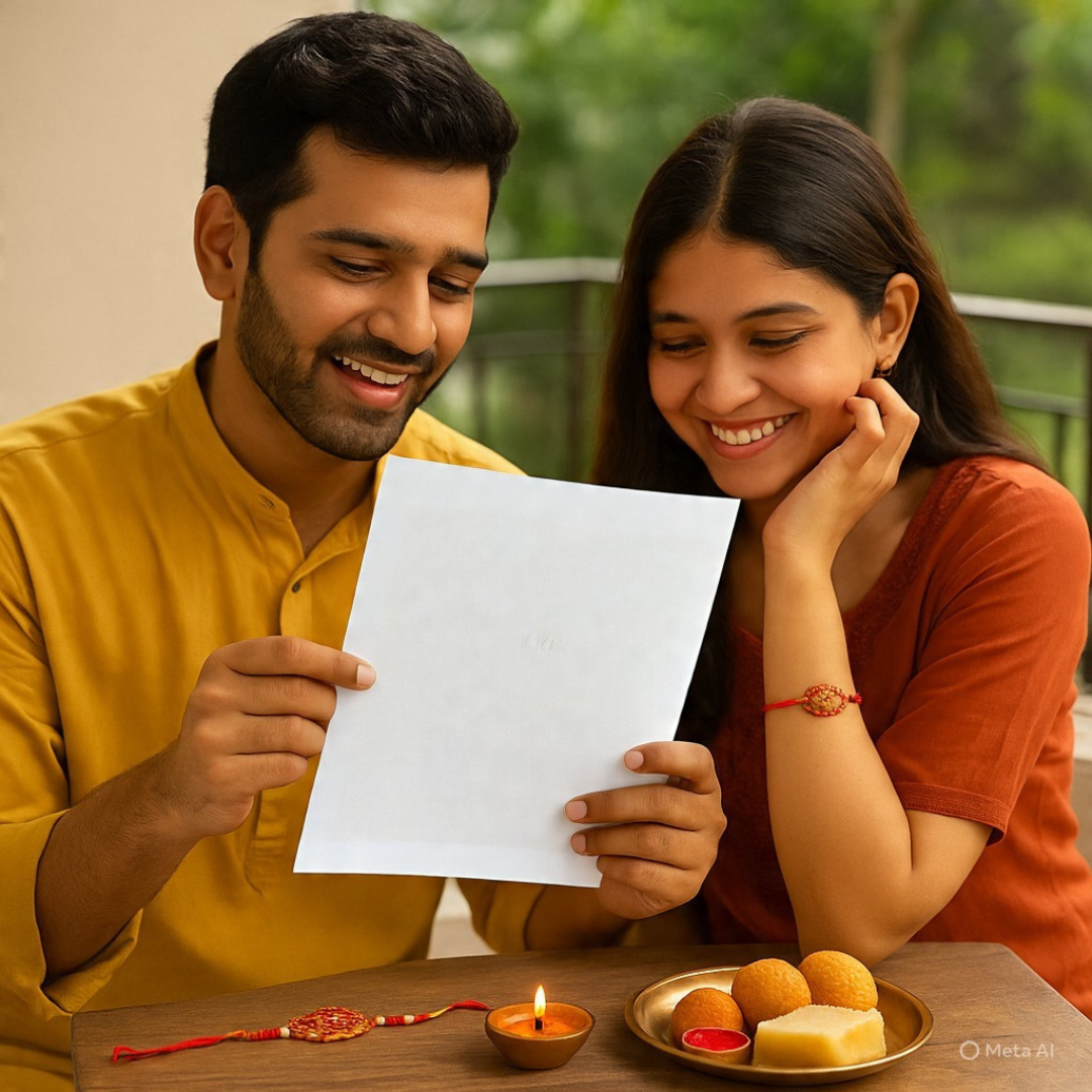 Rakshabandhan Bond For Rakhi Laminated