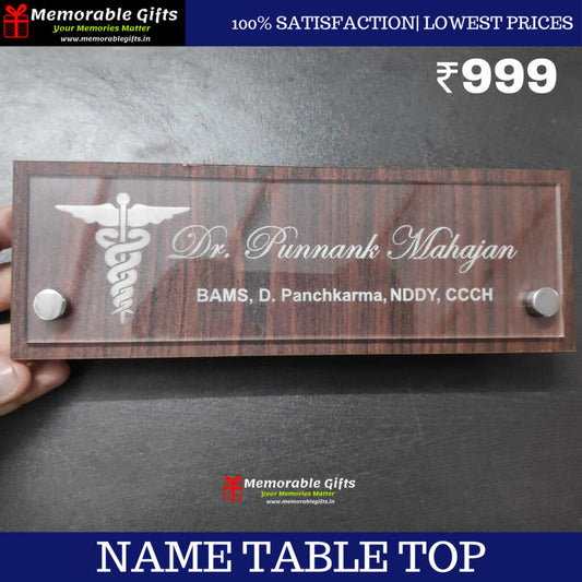 Name Table Top