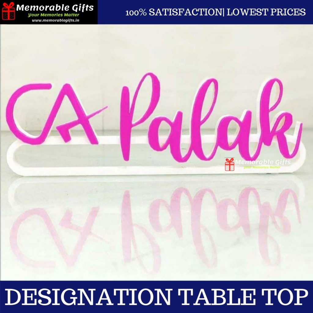 Designation Name Plate