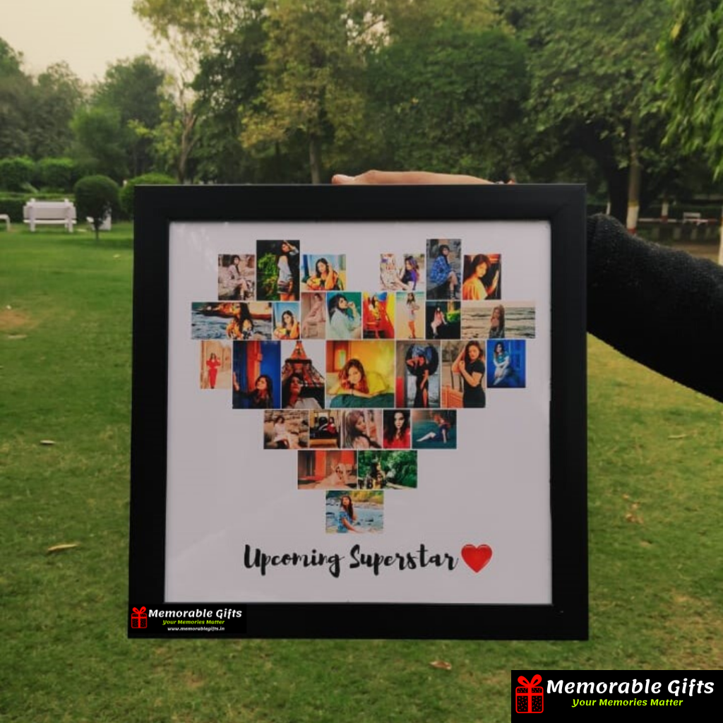 Giftiliya Heart Photo Frame