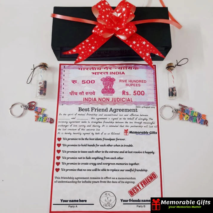 Giftiliya Best Friend Agreement Combo