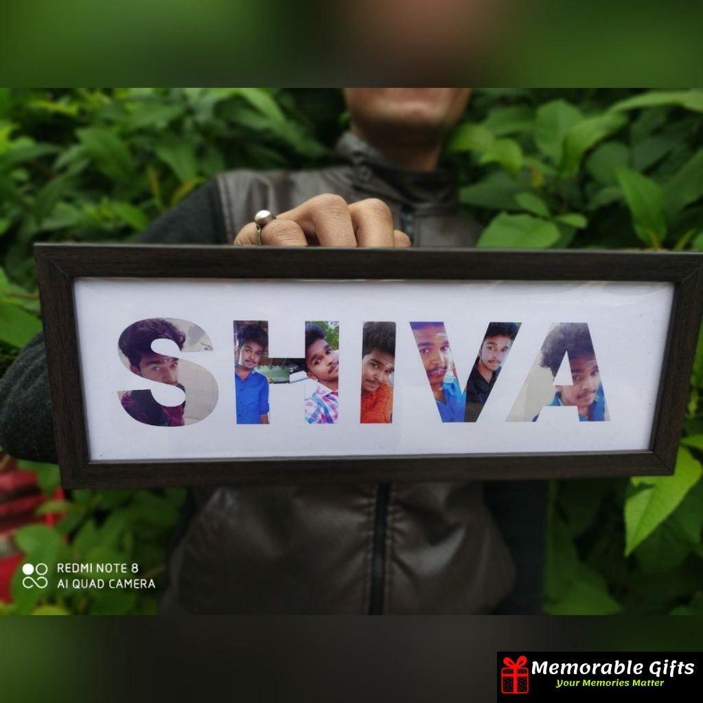 Giftiliya NAME/DATE FRAME (32*12 CM )